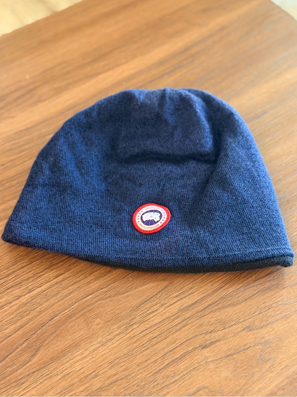 Canada Goose Men's Navy Heather Blue Standard Toque Hat One Size 5116M Style